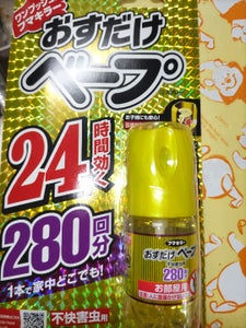 おすだけベープスプレー280回 不快害虫 1個の商品写真