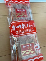 かね七 鰹パック 新 2.5g×5
