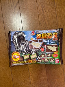 バンダイ キャラパキ発掘恐竜チョコ大袋 90gの商品写真
