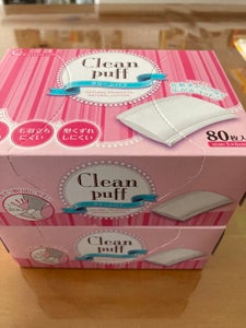 コットン・ラボ クリーンパフ 80枚の商品写真