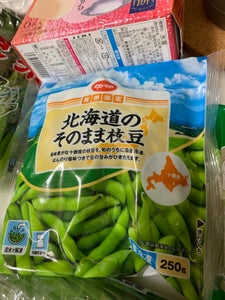 ＣＯＯＰ　北海道のそのまま枝豆めむろ　２５０ｇの商品写真