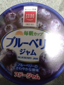 スドー 毎朝カップ ブルーベリージャム 120gの商品写真