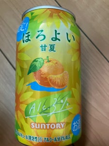 サントリー ほろよい 甘夏サワー 缶 350mlの商品写真