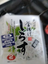 ナチュラルフーズ 魚河岸発釜揚げしらす帯巻き60g