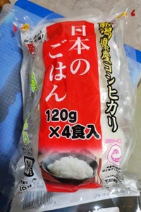 越後製菓　日本のごはん　１２０ｇ×４Ｐの商品写真