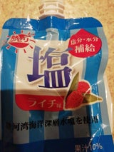 セイウ 熱中ゼリー 塩ライチ味 180g