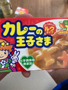 S&B カレーの王子さま ルウタイプ 80gの商品写真