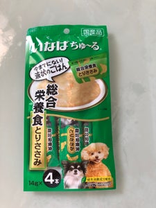 犬用ちゅ〜る 総合栄養食とりささみ 14g×4のレビュー画像