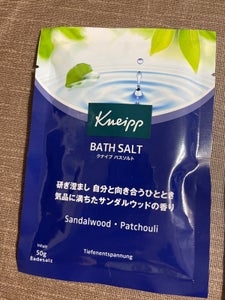 クナイプ　バスソルト　サンダルウッドの香り　５０ｇのレビュー画像
