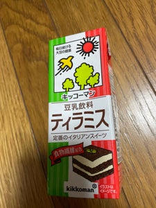 キッコーマンソイＦ　豆乳飲料ティラミス　２００ｍｌ