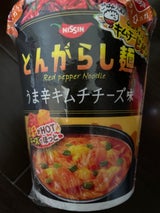 日清 とんがらし麺 キムチチーズ 65g