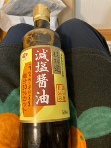 チョーコー　超特選　減塩醤油　瓶　５００ｍｌの商品写真