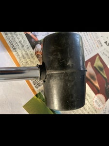 エコー金属　スチール柄　ミニゴムハンマー　８オンスのレビュー画像