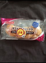 ヤマザキ ドーナツステーション ダブルサンドドーナツ(いちごジャム&いちごホイップ)