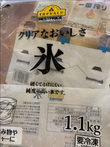 トップバリュー 氷 1.1kgの商品写真