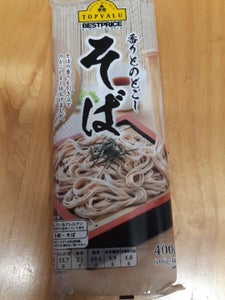 トップバリュ そば 100g×4束のレビュー画像