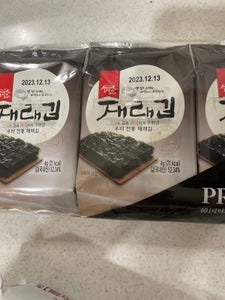 永井海苔　ＰＲＥＭＩＵＭ　韓国海苔　３袋