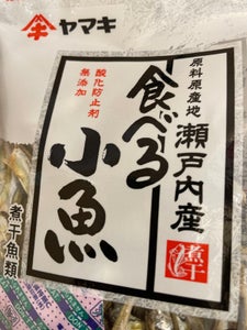 ヤマキ　瀬戸内産無添加食べる小魚　４０ｇの商品写真