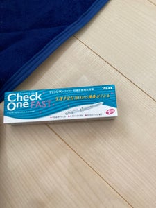 チェックワンファスト 1回用 1本の商品写真