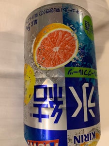 キリン　氷結　グレープフルーツ　缶　３５０ｍｌの商品写真