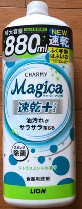 マジカ 速乾+ シトラスミント 替 大 880ml