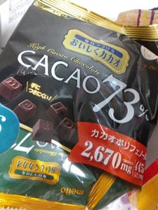 名糖産業　おいしくカカオカカオ７３　１０５ｇの商品写真