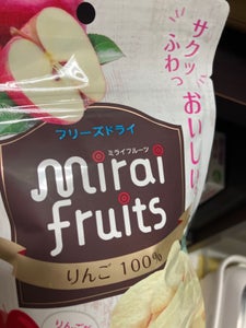 ビタットジャパン　ミライフルーツ　りんご　１２ｇ