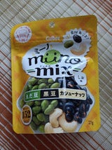 カルビー miinoえだ豆黒豆カシューN 27g