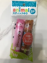 野府 アニマルスティックのり 1P