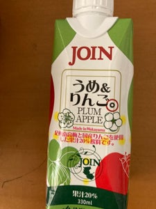 ＪＡ和歌山　ＪＯＩＮうめ＆りんご　３３０ｍｌのレビュー画像