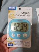 TANITA タイマー TD-384-BL