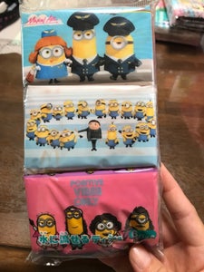 ミニオンズ ミニポケットティシュ 6個の商品写真