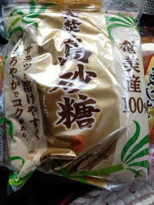 薩南製糖　島砂糖（奄美産）　袋　５００ｇのレビュー画像