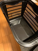 アサヒ化成 モノトーンバスケット ブラック L