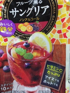 日東紅茶　フルーツ薫るサングリア袋　９．５ｇ×１０のレビュー画像