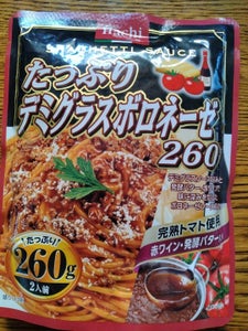 ハチ食品 たっぷりデミグラスボロネーゼ 260gのレビュー画像