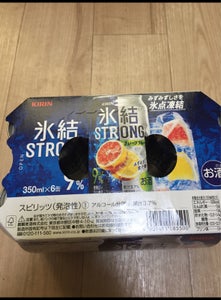 キリン　氷結ストロング　ＧＦ　缶　３５０ｍｌ×６のレビュー画像