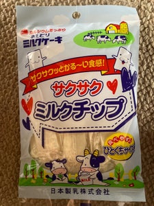 日本製乳　おしどりサクサクミルクチップ　３８ｇのレビュー画像
