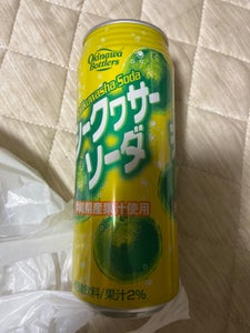 沖縄ボトラーズ　シークワサーソーダ　缶　５００ｍｌ