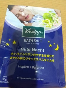 ＧＮ　バスソルト　ホップ＆バレリアンの香り　５０ｇのレビュー画像