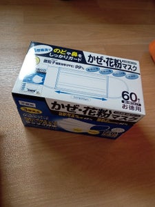 AJD かぜ花粉マスクふつう 60枚のレビュー画像