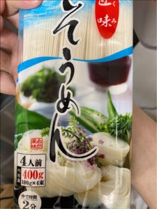 松代そば善屋 匠味そうめん 400gのレビュー画像