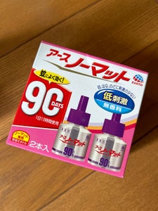 アースノーマット　９０日用　無香　替　４５ｍｌ×２のレビュー画像