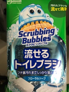 ＳＢ　流せるトイレブラシフローラルソープ替　２４個のレビュー画像
