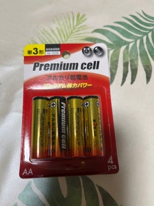 コットンフェア　アルカリ乾電池単３形　４Ｐの商品写真