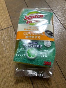 スコッチ・ブライト ハイブリッド貼り合わせスポンジ グリーンの商品写真