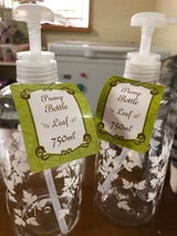 クレア ポンプボトルリーフ750ML 1P