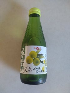 桜南食品　梅蜂スカッシュ　瓶　１８０ｍｌのレビュー画像