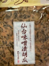 菅野 仙台味噌胡瓜漬 120g