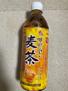 サンガリア　すばらしい　麦茶　５００ｍｌのレビュー画像